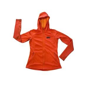Columbia Oregon State Beavers Women’s Full Zip Orange Jacket See Pics For Size